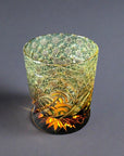 Yamada Glass Edo Kiriko Crystal Mini Whisky Glass - Sazanami 漣 (Two Colours)