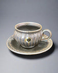 Shigaraki-ware Retro Mug & Dish