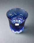 Kagami Edo Kiriko Rock Glass Pair Set by Tatsuya Nemoto - Mugi