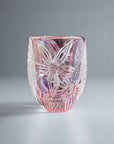Edo Kiriko Whisky Glass by Junichi Nabetani - Enchanting 妖艶 (Purple&Red)