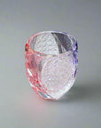 Edo Kiriko Whisky Glass by Junichi Nabetani - Enchanting 妖艶 (Purple&Red)