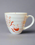 Kutani-ware Lucky Cat Mug by Yu