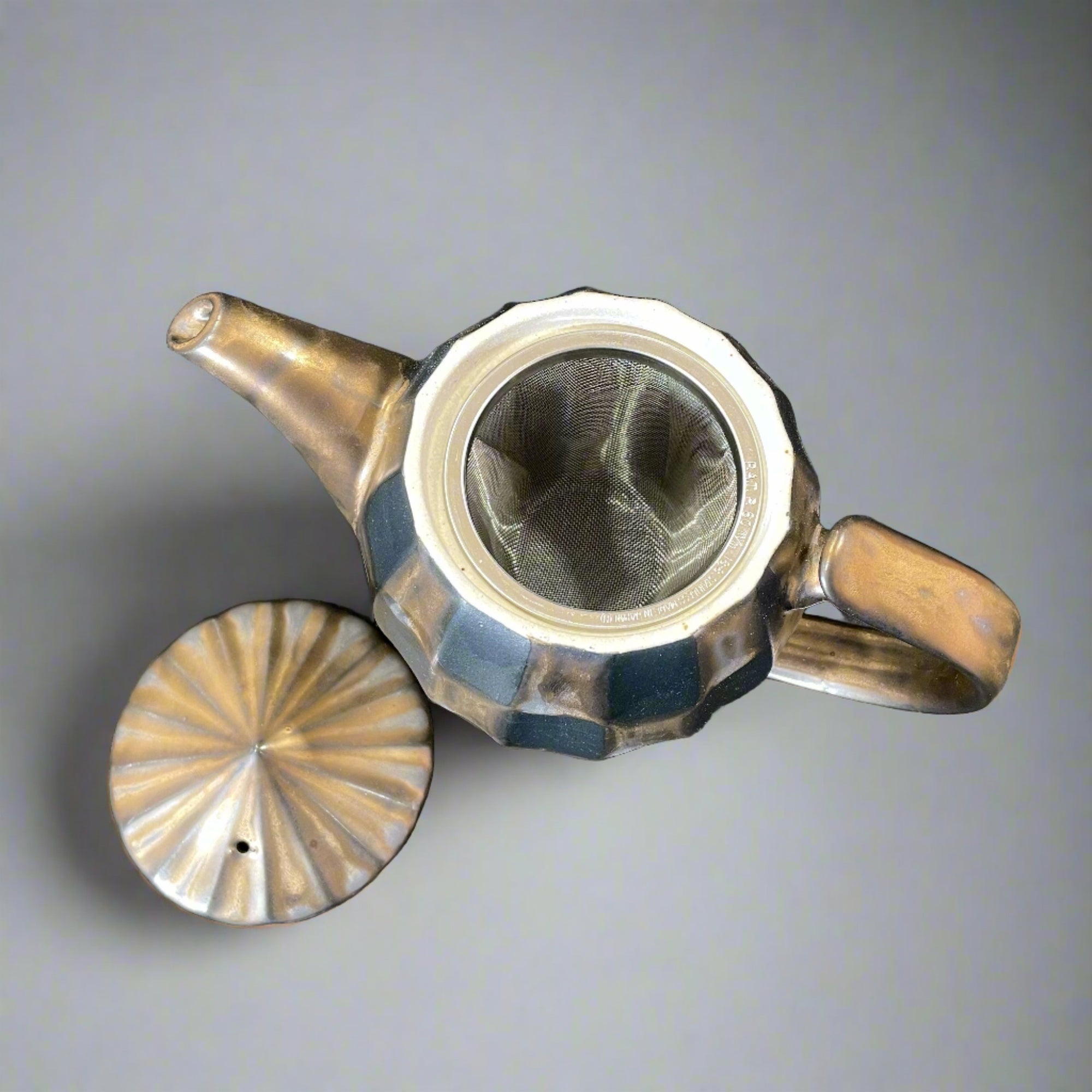 Fukui Craft Checkered Teapot