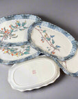 Kutani-ware Fruits Variety Design Plate Set 5pcs