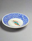 Kutani-ware Vegetable Paint Deep Plate Set 5pcs