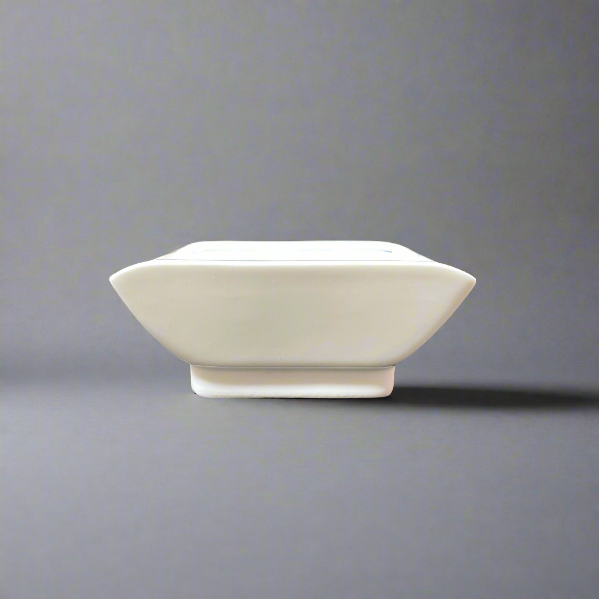 Mino-ware Bright Flower Square Plate