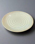 Ichiyama Crackle Green Glaze Plate