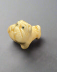 Mino ware Chopsticks Rest - Bull Dog