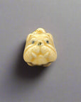 Mino ware Chopsticks Rest - Bull Dog