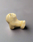Mino ware Chopsticks Rest - Bull Dog
