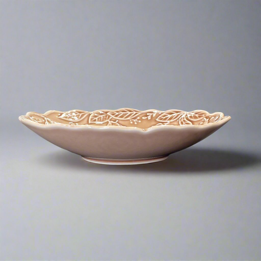 Ceramic Ai Embodied Flower Plate Set