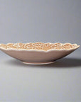 Ceramic Ai Embodied Flower Plate Set