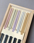 Japanese Chopsticks Gift Set - Champagne
