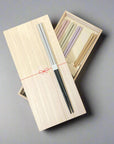 Japanese Chopsticks Gift Set - Champagne