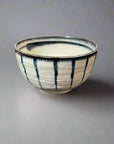 Navy Striped Rokubey Textured Bowl - 2 Colours