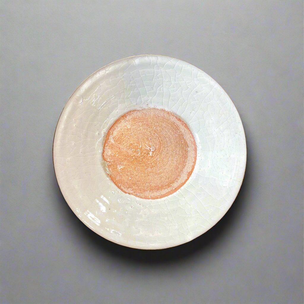 Shigaraki-ware Cherry Cup & Saucer Set
