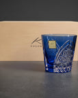 Kagami Edo Kiriko Crystal Sake Glass Pair Set - Crane 折鶴