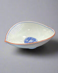 Arita-ware Peony Lemon-shape Bowl