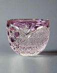 Yamada Glass Edo Kiriko Crystal Sake Glass - Koko 煌光 (Purple)