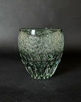 Toa Glass Edo Kiriko Crystal Whisky Glass by Satoshi Nabetani - Lotus 蓮華 (Green)