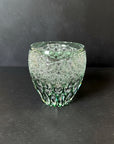 Toa Glass Edo Kiriko Crystal Whisky Glass by Satoshi Nabetani - Lotus 蓮華 (Green)