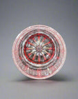 Toa Glass Whisky Glass Edo Kiriko by Satoshi Nabetani - Haine 波音 (Red)