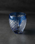 Edo Kiriko Whisky Glass by Junichi Nabetani - Flowing Stream 清流
