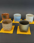 Earth Stone Tea Cup Set of 5