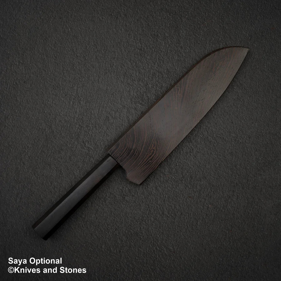 Myojin Cobalt Special COSP Santoku 180mm Ebony Handle