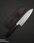 Myojin Cobalt Special COSP Santoku 180mm Ebony Handle