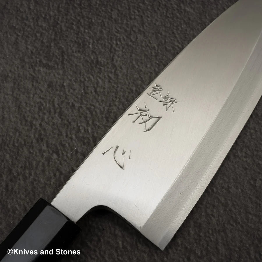 Hatsukokoro x Myojin Shirasagi Ginsan Deba 180mm