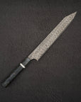 Nigara Anmon SG2 Raindrop Damascus Kiritsuki (K-tip) Sujihiki 255mm