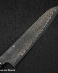 Nigara Anmon (暗紋) SG2 Raindrop Damascus Gyuto 240mm Mother-of-Pearl Inlay Handle