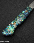 Nigara Anmon (暗紋) SG2 Raindrop Damascus Gyuto 240mm Mother-of-Pearl Inlay Handle