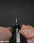 Nigara Anmon (暗紋) SG2 Raindrop Damascus Gyuto 240mm Mother-of-Pearl Inlay Handle