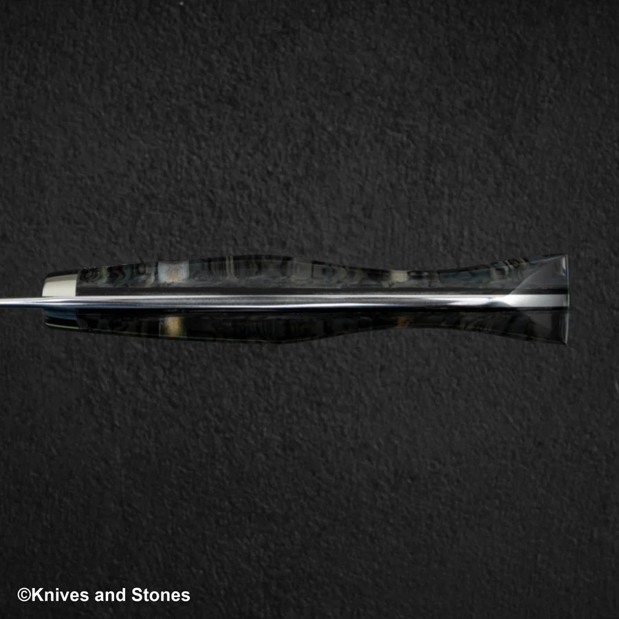 Nigara Anmon (暗紋) SG2 Raindrop Damascus Gyuto 240mm Mother-of-Pearl Inlay Handle