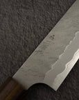 Nigara Aogami (Blue) Super Matt Migaki Tsuchime Sujihiki 240mm
