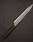 Nigara Aogami (Blue) Super Matt Migaki Tsuchime Sujihiki 240mm