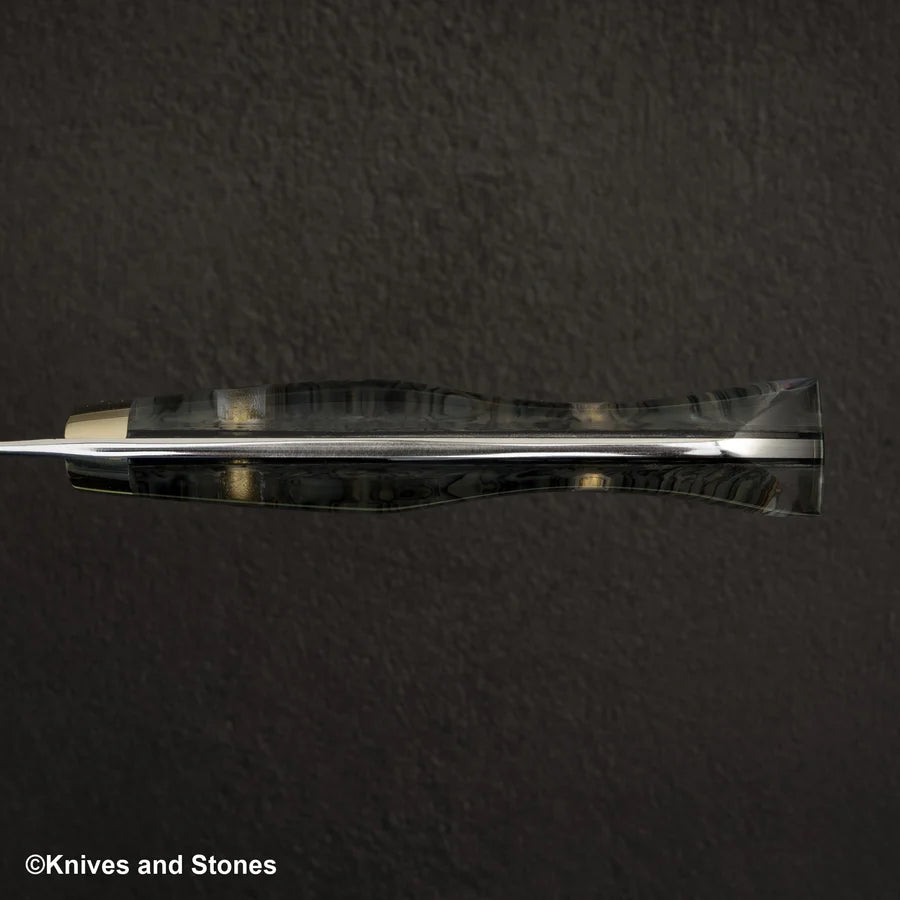 Nigara Anmon (暗紋) SG2 Raindrop Damascus Bunka 180mm Mother-of-Pearl Inlay Handle
