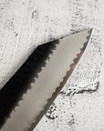 Nigara SG2 Kurouchi Tsuchime K tip Gyuto 210mm