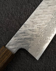 Nigara VG10 Damascus Tsuchime Santoku 175mm