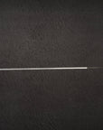Nigara VG10 Damascus Tsuchime K-tip Gyuto 240mm Black Chacate Handle