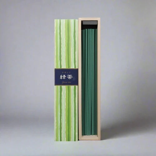 Nippon Kodo Kayuragi Incense Sticks - Green Tea 緑茶