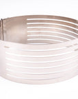 Cakeland Adjustable Cake Slicer Mousse Ring 15 to 18 cm by TigerCrown