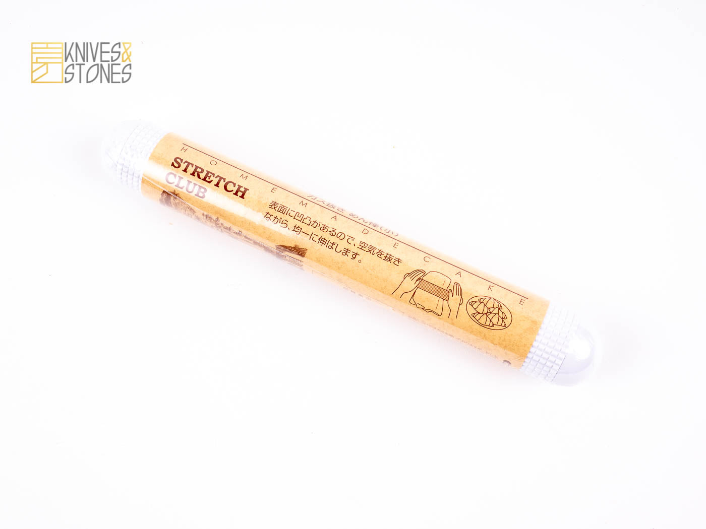 Cakeland Non-stick Micro Textured Rolling Pin (Dough / Fondant Roller) Small