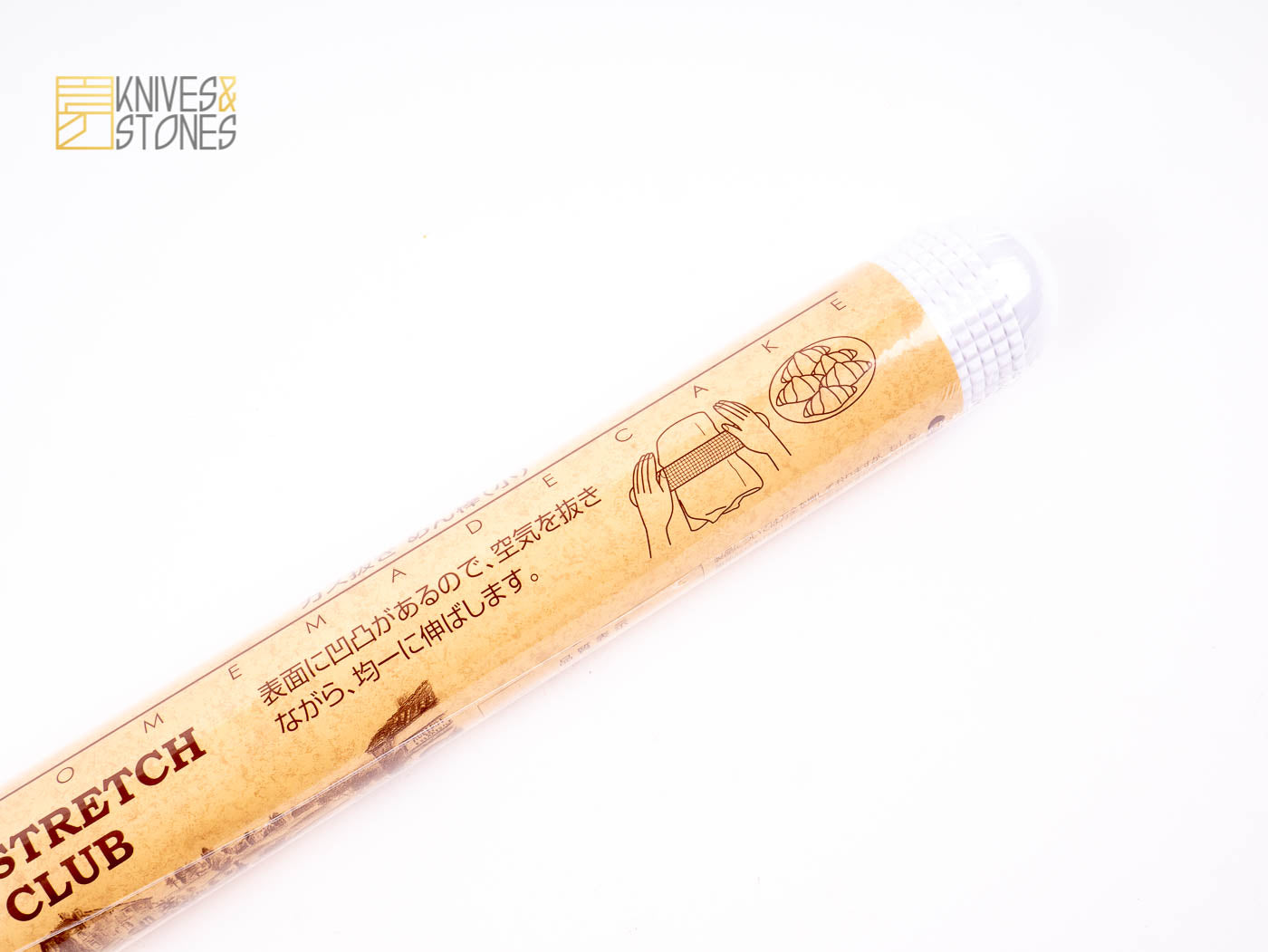 Cakeland Non-stick Micro Textured Rolling Pin (Dough / Fondant Roller) Small