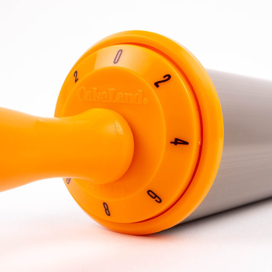 Cakeland Height Adjustable Rolling Pin (Dough / Fondant Roller) by TigerCrown