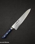 Sakai Takayuki VG10 33 Layer Damascus Gyuto 210mm Blue Handle Special