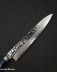 Sakai Takayuki VG10 33 Layer Damascus Petty 150mm Blue Handle Special