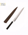 Sukenari SG2 Ni-mai (2 layer) Yanagiba 300mm with Mirror polished Hira, FREE K&S Wenge wood saya